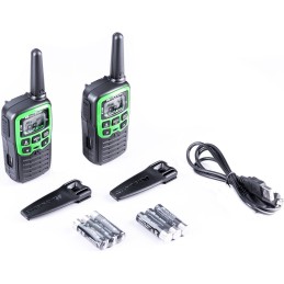 TALKIE WALKIE MIDLAND XT30 NOIR/VERT (x2)