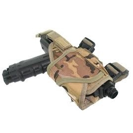 REAL HOLSTER BLACK EAGLE CAMO WOODLAND