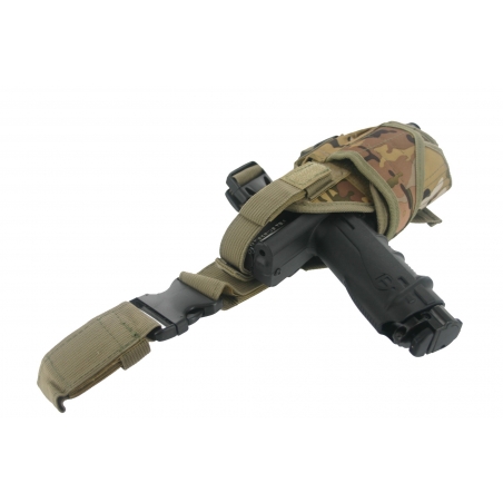 REAL HOLSTER BLACK EAGLE CAMO WOODLAND