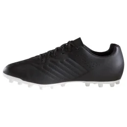 CHAUSSURES DE FOOTBALL ADULTE KIPSTA TERRAINS SECS AGILITY 100 FG NOIR/BLANC