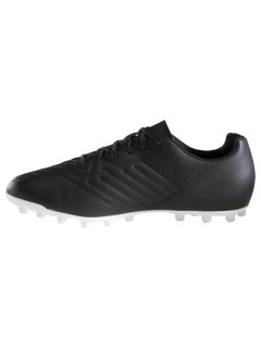 CHAUSSURES DE FOOTBALL ADULTE KIPSTA TERRAINS SECS AGILITY 100 FG NOIR/BLANC