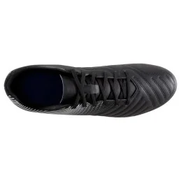 CHAUSSURES DE FOOTBALL ADULTE KIPSTA TERRAINS SECS AGILITY 100 FG NOIR/BLANC