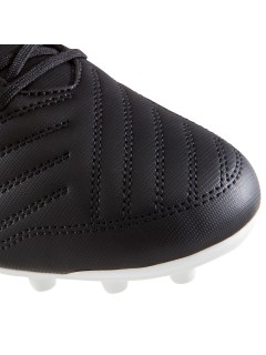 CHAUSSURES DE FOOTBALL ADULTE KIPSTA TERRAINS SECS AGILITY 100 FG NOIR/BLANC