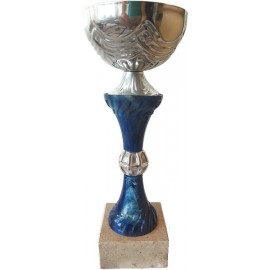 COUPE FUZION ARGENT/BLEU (21,5cm)