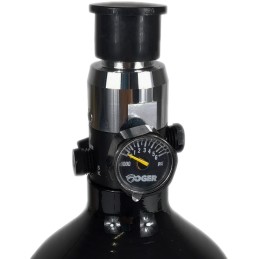 BOUTEILLE AIR SOGER ALU 0.2L + RÉGULATEUR 3000 PSI HP (tête acier)