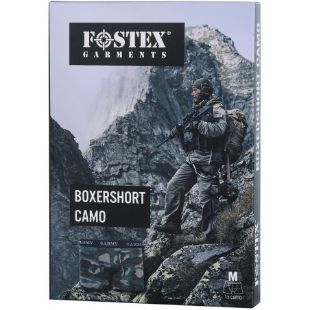 BOXER SHORT FOSTEX ARMY CAMO WOODLAND