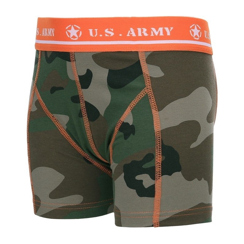 BOXER POUR ENFANTS 101 INC U.S. ARMY WOODLAND