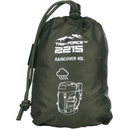 HOUSSE IMPERMÉABLE TF-2215 VERT POUR SAC À DOS 40L