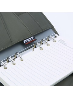 BLOC-NOTES EXTÉRIEUR TACTIQUE FOSCO KAKI (20,5x13,5cm)