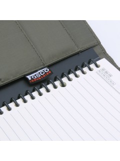 BLOC-NOTES EXTÉRIEUR TACTIQUE FOSCO KAKI (24x17,5cm)