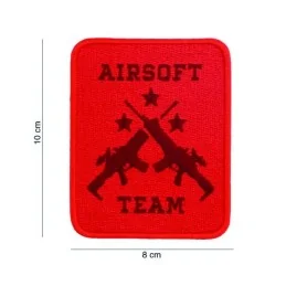 PATCH TISSU 101 INC AIRSOFT TEAM ROUGE