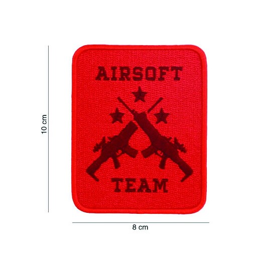 PATCH TISSU 101 INC AIRSOFT TEAM ROUGE