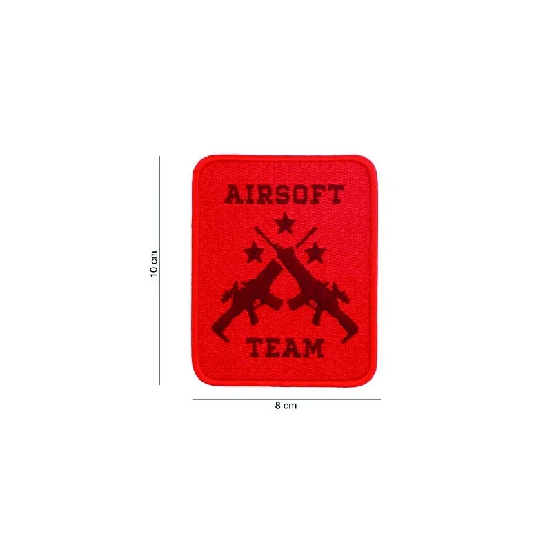 PATCH TISSU 101 INC AIRSOFT TEAM ROUGE