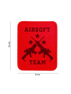 PATCH TISSU 101 INC AIRSOFT TEAM ROUGE