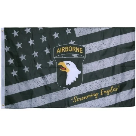 DRAPEAU FOSTEX WWII 101st AIRBORNE USA