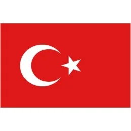 DRAPEAU FOSCO TURQUIE (1x1,5m)