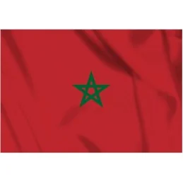 DRAPEAU FOSCO MAROC (1x1,5m)