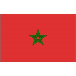 DRAPEAU FOSCO MAROC (1x1,5m)