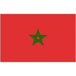 DRAPEAU FOSCO MAROC (1x1,5m)