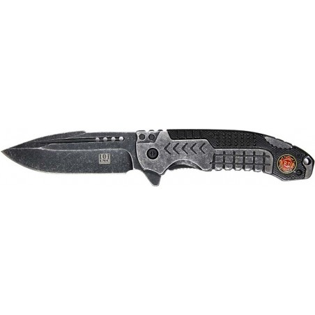 COUTEAU 101 INC FIRE DEPARTMENT + CLIP NOIR (BF210137 N)