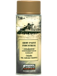 BOMBE PEINTURE MILITAIRE FOSCO WH. KHAKI TROPEN (400ml)