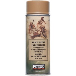 BOMBE PEINTURE MILITAIRE FOSCO WH. DUNKEL GELB RAL 7028 (400ml)