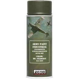 BOMBE PEINTURE MILITAIRE FOSCO BW. FELDGRAU RAL 6006 (400ml)