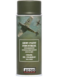 BOMBE PEINTURE MILITAIRE FOSCO BW. FELDGRAU RAL 6006 (400ml)