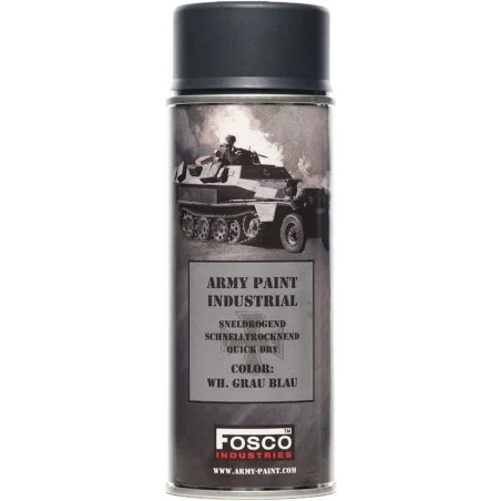 BOMBE PEINTURE MILITAIRE FOSCO WH. GRAU BLAU (400ml)