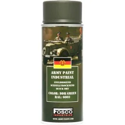 BOMBE PEINTURE MILITAIRE FOSCO DDR GREEN RAL 6003 (400ml)