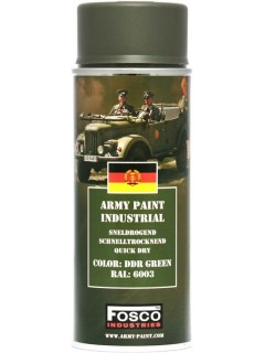 BOMBE PEINTURE MILITAIRE FOSCO DDR GREEN RAL 6003 (400ml)