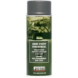 BOMBE PEINTURE MILITAIRE FOSCO WH. PANZERGRAU RAL 7016 (400ml)