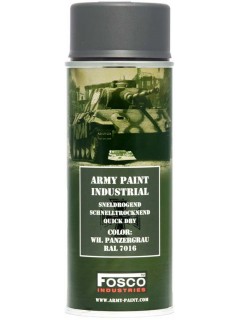 BOMBE PEINTURE MILITAIRE FOSCO WH. PANZERGRAU RAL 7016 (400ml)