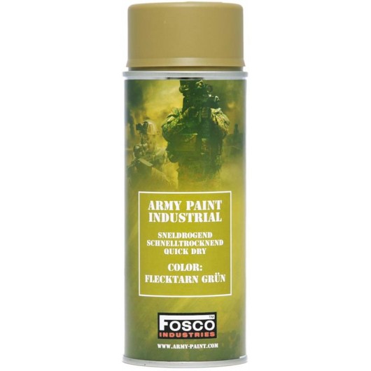 BOMBE PEINTURE MILITAIRE FOSCO FLECKTARN GRÜN (400ml)