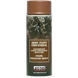 BOMBE PEINTURE MILITAIRE FOSCO FLECKTARN BRAUN (400ml)