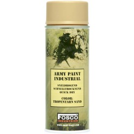 BOMBE PEINTURE MILITAIRE FOSCO TROPENTARN SAND (400ml)