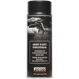 BOMBE PEINTURE MILITAIRE FOSCO FLAT BLACK RAL 9021 (400ml)