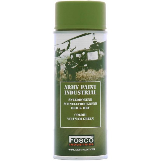 BOMBE PEINTURE MILITAIRE FOSCO VIETNAM GREEN (400ml)