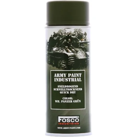 BOMBE PEINTURE MILITAIRE FOSCO WH. PANZER GRÜN (400ml)