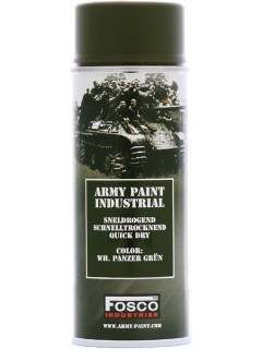 BOMBE PEINTURE MILITAIRE FOSCO WH. PANZER GRÜN (400ml)