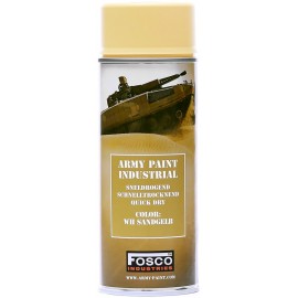 BOMBE PEINTURE MILITAIRE FOSCO WH. SANDGELB (400ml)