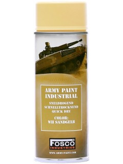 BOMBE PEINTURE MILITAIRE FOSCO WH. SANDGELB (400ml)