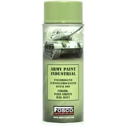 BOMBE PEINTURE MILITAIRE FOSCO PALE GREEN RAL 6021 (400ml)