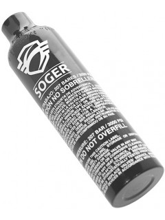 BOUTEILLE AIR SOGER ALUMINIUM 0.21L 3000 PSI NOIR