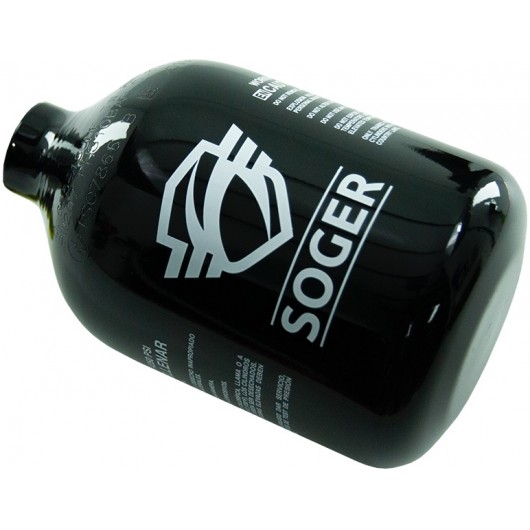 BOUTEILLE AIR SOGER ALUMINIUM 0.42L 3000 PSI NOIR