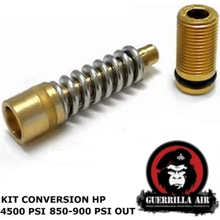 KIT HAUTE PRESSION RÉGULATEUR GUERRILLA 4500PSI (850-900) POUR MYTH 1 ET MYTH 2