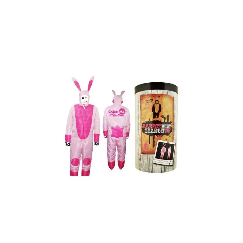 COSTUME DE LAPIN BUDDHA ROSE