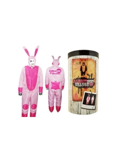 COSTUME DE LAPIN BUDDHA ROSE