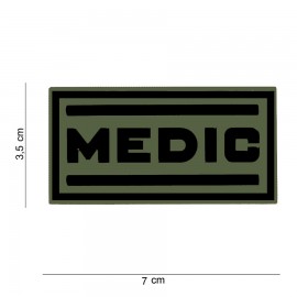 PATCH PVC 3D VELCRO 101 INC MEDIC VERT