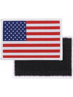 PATCH TISSU VELCRO 101 INC DRAPEAU USA